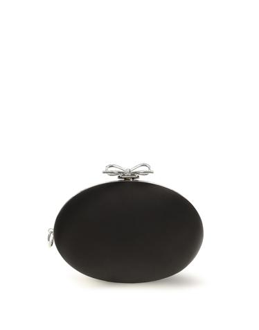 [해외직구][K68]셀프포트레이트 PF26322BB BLACK 여성 클러치 파우치백 미니백 Oval satin Clutch