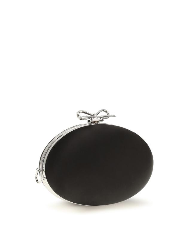 셀프 포트레이트 [해외직구][K68]셀프포트레이트 PF26322BB BLACK 여성 클러치 파우치백 미니백 Oval satin Clutch 착용컷
