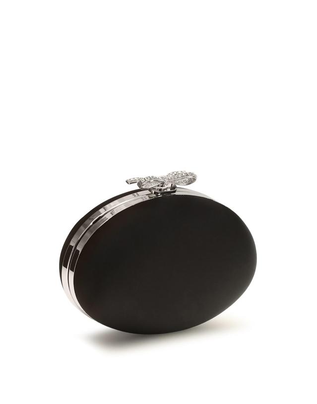 셀프 포트레이트 [해외직구][K68]셀프포트레이트 PF26322BB BLACK 여성 클러치 파우치백 미니백 Oval satin Clutch 착용컷
