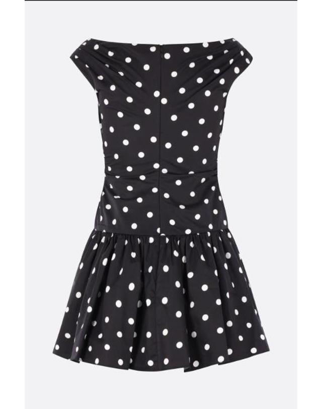 셀프 포트레이트 [해외직구][E32]셀프포트레이트 RS26209SB 여성 원피스 SELF PORTRAIT polka dot cotton mini dress 착용컷