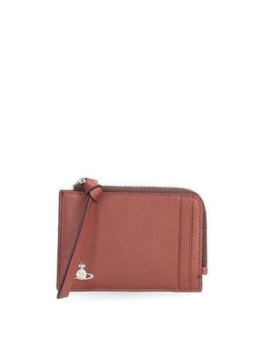[해외직구][A94]비비안웨스트우드 54020016U L00BX D405 여성 지갑 미니백 VIVIENNE WESTWOOD VIVIENNE WESTWOOD Zip Card Holder