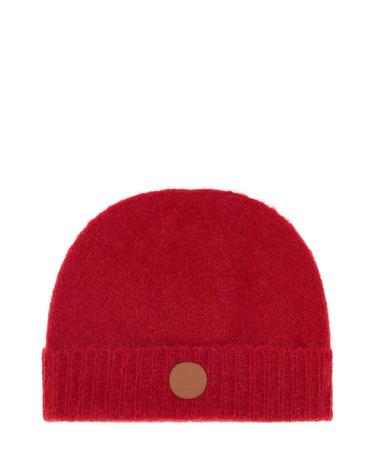 [해외직구][X45]비비안웨스트우드 8102002JK008I H401 여성 모자 버킷햇 비니 캡 Red alpaca blend Fluffy beanie hat