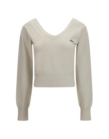 [해외직구][K68]비비안웨스트우드 1803007NY001V A405 여성 니트 스웨터 가디건 Beatrice V neck Sweater
