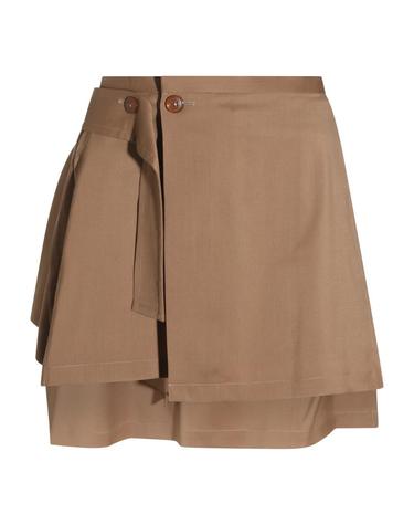 [해외직구][Q11]비비안웨스트우드 1F020004W01IOC404 여성 스커트 치마 CAMEL WOOL MEGHAN SKIRT
