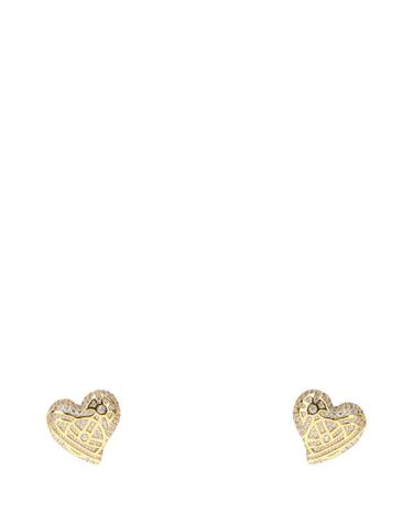 [해외직구][X45]비비안웨스트우드 6201039302R102 R102 여성 귀걸이 피어싱 이어링 Gold metal Evangeline earrings