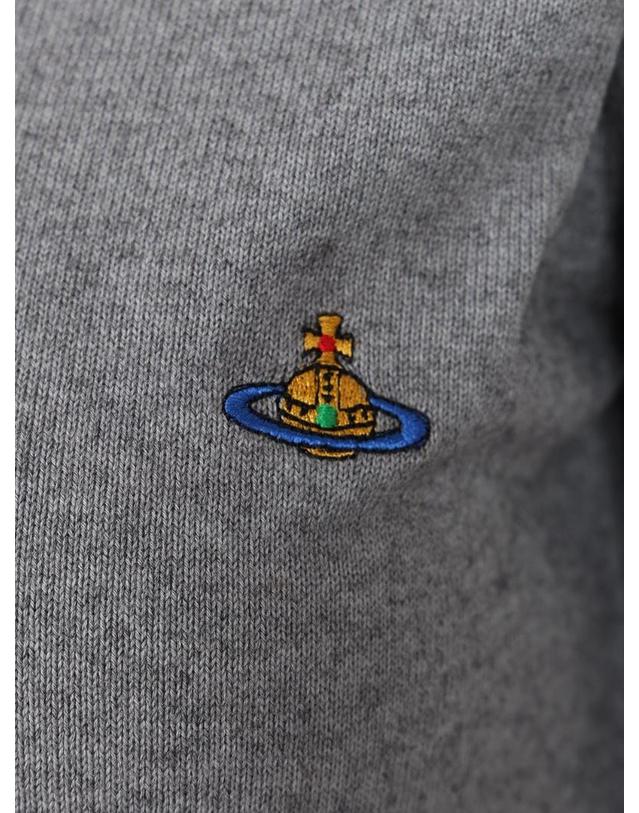 비비안웨스트우드 [해외직구][A94]비비안웨스트우드 1803007N Y001V P001 여성 니트 스웨터 VIVIENNE WESTWOOD VIVIENNE WESTWOOD Beatrice Cotton And Cashmere Sweater 착용컷