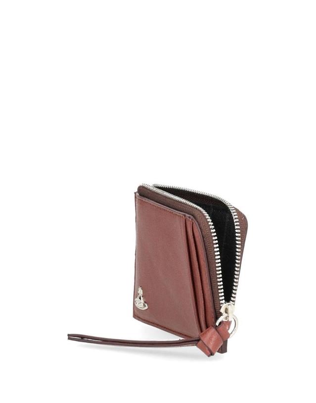 비비안웨스트우드 [해외직구][A94]비비안웨스트우드 54020016U L00BX D405 여성 지갑 미니백 VIVIENNE WESTWOOD VIVIENNE WESTWOOD Zip Card Holder 착용컷