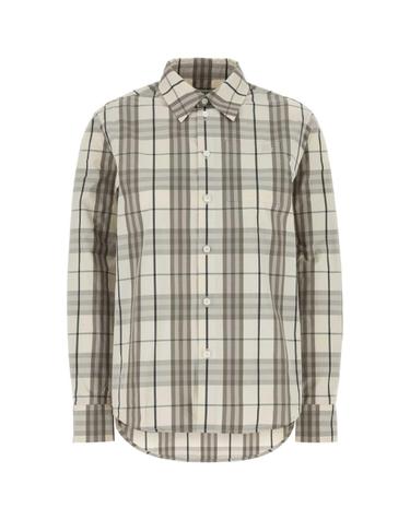 [해외직구][X45]버버리 8108663 C2539 여성 셔츠 남방 블라우스 Embroidered poplin shirt