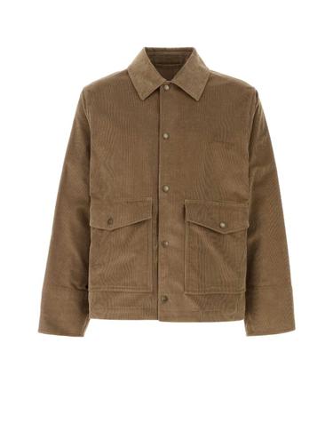 [해외직구][X45]버버리 8110217 C2386 남성 블레이저 봄버 캐주얼자켓 Khaki corduroy jacket