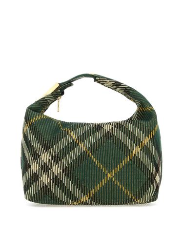 [해외직구][X45]버버리 8082047 B8636 여성 토트백 쇼퍼백 탑핸들백 핸드백 Embroidered nylon medium Peg handbag