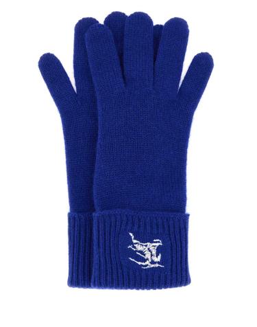 [해외직구][X45]버버리 8078831 B7323 여성 장갑 글로브 니트 가죽 Electric blue cashmere blend gloves