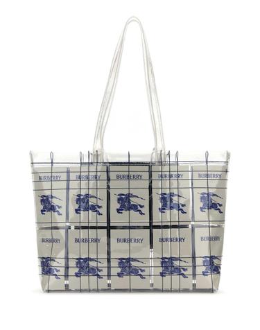 [해외직구][X45]버버리 8079639 A4151 남성 토트백 쇼퍼백 크로스백 Embroidered pvc shopping bag