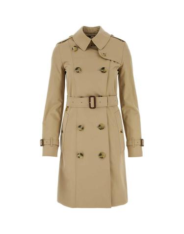 [해외직구][X45]버버리 8079404 A1366 여성 코트 트렌치코트 레인코트 Beige gabardine Heritage Chelsea trench coat