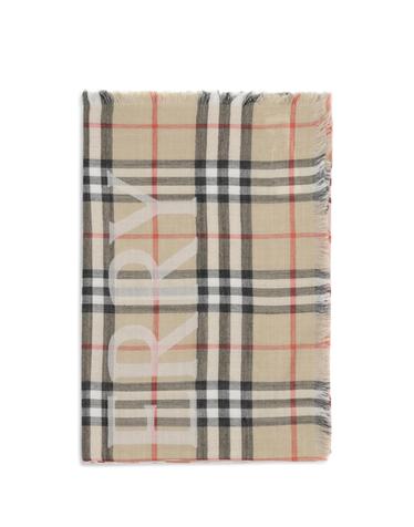 [해외직구][K68]버버리 8117905 A2021 남성 스카프 목도리 폴라드 머플러 Wide wool and silk Check Scarf with EKD