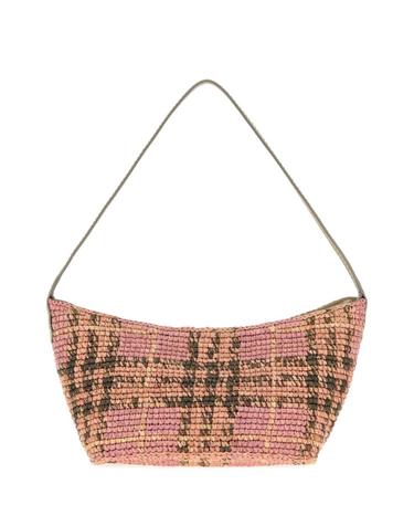 [해외직구][X45]버버리 8128853 A6054 여성 토트백 쇼퍼백 탑핸들백 핸드백 Embroidered raffia mini Margate shoulder bag