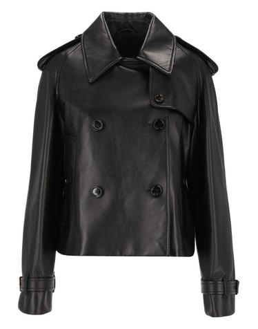 [해외직구][A94]버버리 8127296A1189 여성 트렌치코트 아우터 BURBERRY BURBERRY Mayfair Cropped Leather Trench Jacket