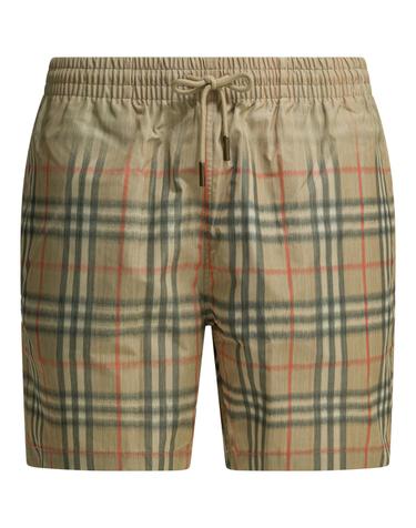 [해외직구][V90]버버리 8121695 남성 수영복 스윔팬츠 수영바지 Check swim shorts