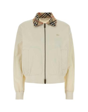 [해외직구][X45]버버리 8128318 C6056 여성 자켓 베스트 블레이저 봄버 데님 White cotton jacket