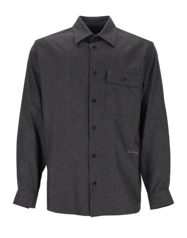 [해외직구][A94]버버리 8134792C4350 남성 셔츠 BURBERRY BURBERRY Wool And Cashmere Overshirt