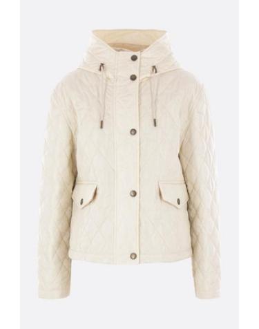 [해외직구][E32]버버리 8110327C1740 여성 자켓 코트 데님 가죽 블레이저 재킷 로고 라이더 BURBERRY quilted nylon jacket