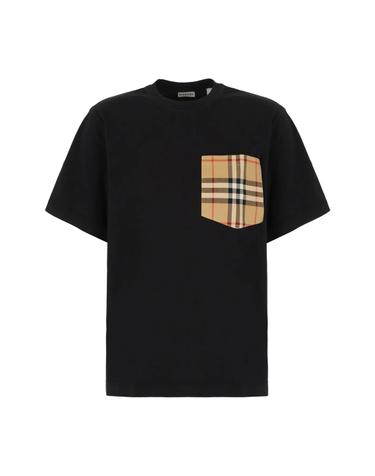 [해외직구][W63]버버리 8103970 A1189 여성 티셔츠 상의 탑 T shirt in cotone