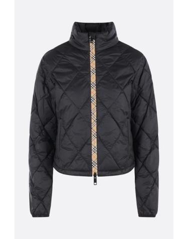 [해외직구][E32]버버리 8122570A1189 여성 자켓 코트 데님 가죽 블레이저 재킷 로고 라이더 BURBERRY Bramford jacket in quilted nylon