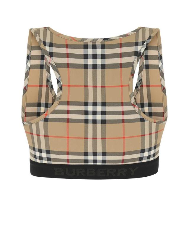 버버리 [해외직구][X45]버버리 8049477 A7028 여성 셔츠 남방 반팔 긴팔 블라우스 Printed stretch nylon top 착용컷