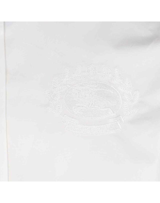 버버리 [해외직구][S27]버버리 8095333B7347 남성 셔츠 블라우스 남방 클래식 반팔셔츠 긴팔셔츠 긴팔 WHITE NYLON SHIRT 착용컷