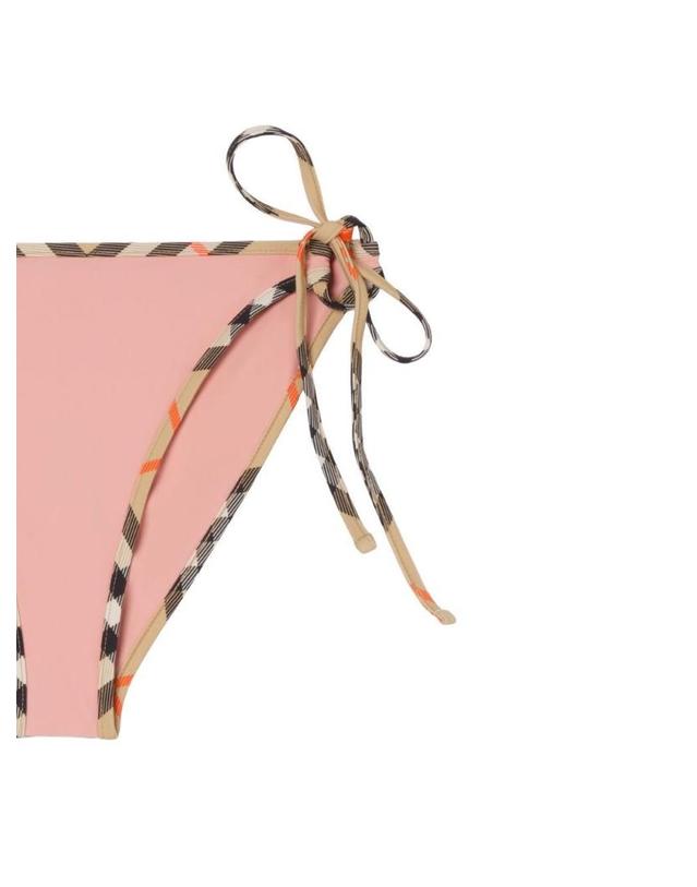 버버리 [해외직구][A94]버버리 8121974C4026 여성 비치웨어 수영복 BURBERRY BURBERRY Bikini Bottoms With Checked Edges 착용컷