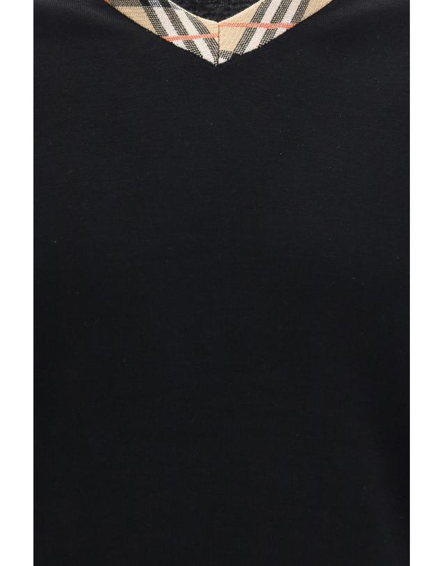 버버리 [해외직구][K68]버버리 8127128 A1189 남성 니트 스웨터 가디건 Check trim wool Sweater 착용컷