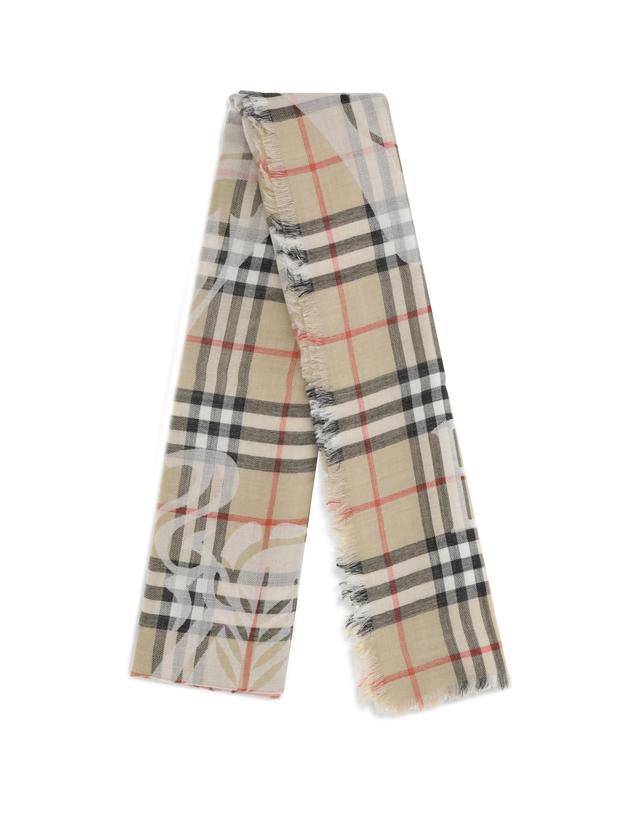 버버리 [해외직구][K68]버버리 8117905 A2021 남성 스카프 목도리 폴라드 머플러 Wide wool and silk Check Scarf with EKD 착용컷