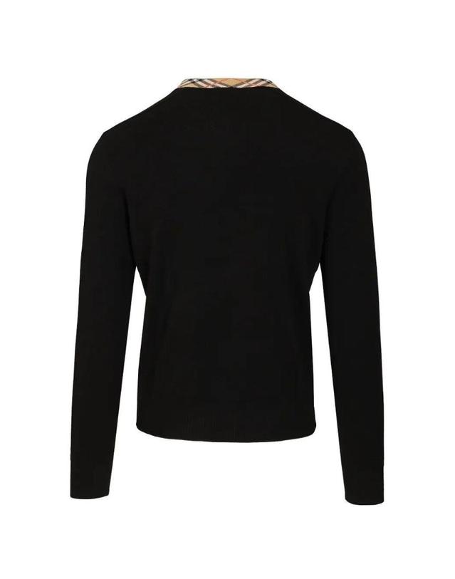 버버리 [해외직구][A94]버버리 8127128A1189 남성 스웨터 니트 가디건 BURBERRY BURBERRY Maxim Mrn Knitwear 착용컷