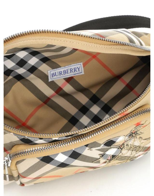버버리 [해외직구][A94]버버리 8106714B9368 남성 힙색 벨트백 범백 BURBERRY BURBERRY Small Check Pouch 착용컷