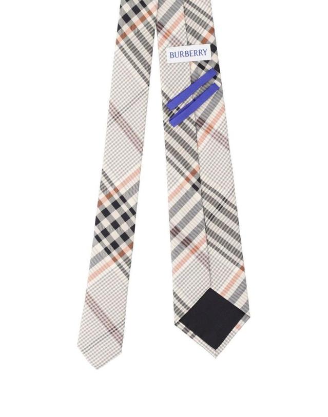 버버리 [해외직구][A94]버버리 8129055C5729 남성 넥타이 보타이 BURBERRY BURBERRY Checked Silk Tie 착용컷