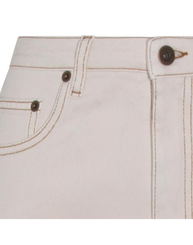 버버리 [해외직구][B47]버버리 8118523C3997 여성 데님 청바지 바지 WHITE COTTON JEANS 착용컷