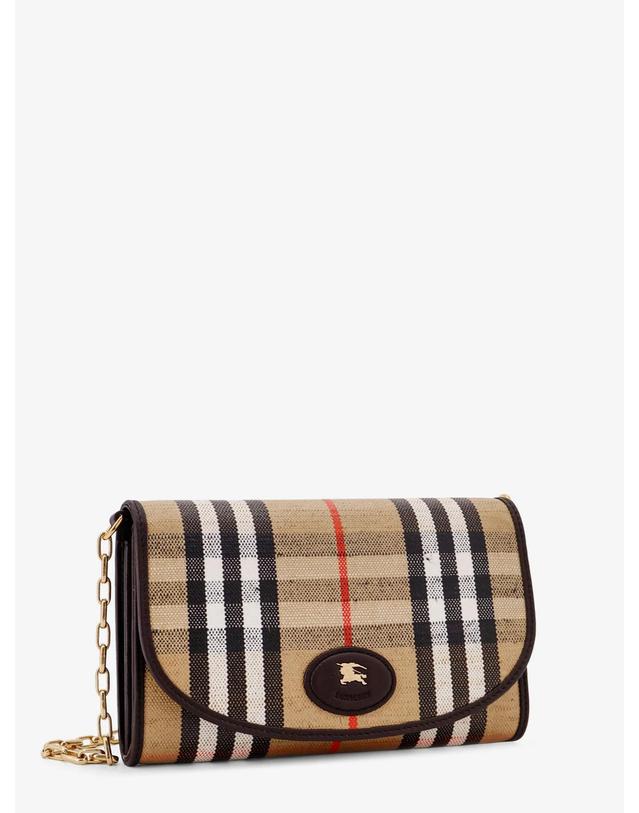 버버리 [해외직구][N85]버버리 8112274 여성 크로스백 숄더백 쇼퍼백 BURBERRY Coated canvas crossbody bag with check pattern 착용컷