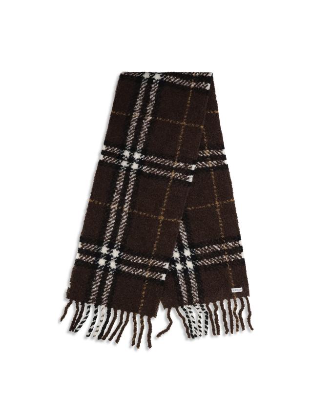 버버리 [해외직구][K68]버버리 8130478 C3652 여성 스카프 목도리 폴라드 머플러 Alpaca and wool blend Scarf 착용컷