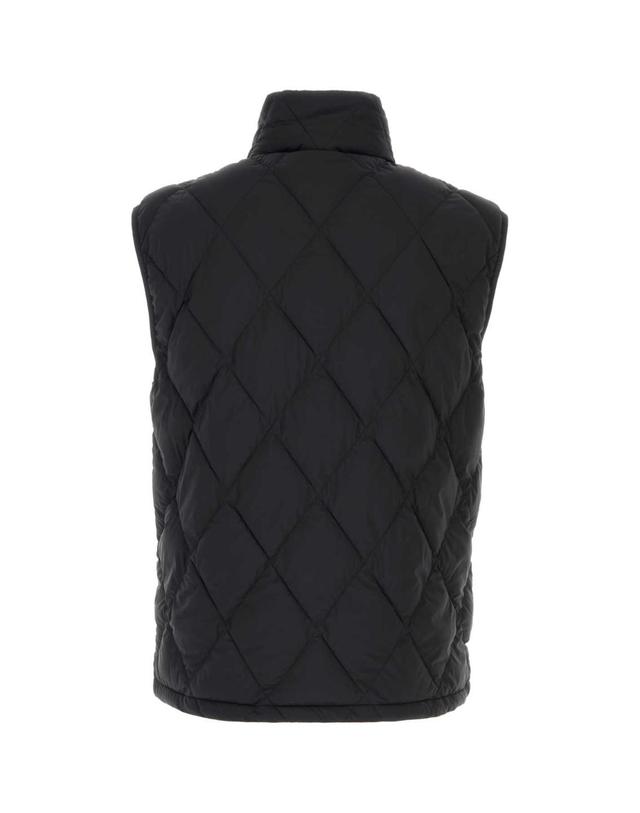 버버리 [해외직구][X45]버버리 8129816 A1189 남성 블레이저 봄버 캐주얼자켓 Black nylon Acresford sleeveless jacket 착용컷