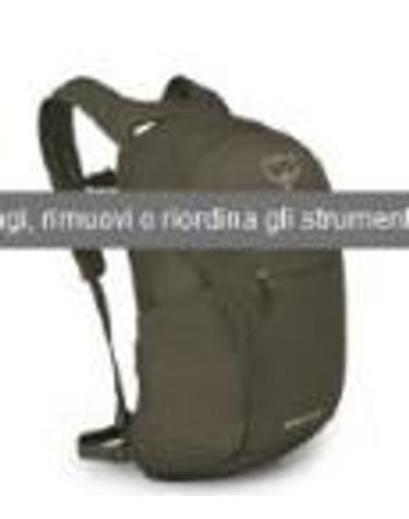 [해외직구][G95]Osprey 10007654GREY 남성 백팩 가방 DAYLITE PLUS BACKPACK