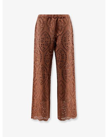 [해외직구][N85]엠씨투세인트바스 IEN0002 여성 트라우저 바지 팬츠 면바지 MC2 SAINT BARTH Inez sangallo lace trousers