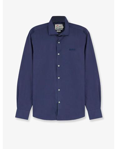 [해외직구][N85]엠씨투세인트바스 LCM0001 남성 셔츠 남방 MC2 SAINT BARTH Ice cotton shirt with embroidered logo on the front