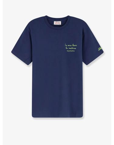 [해외직구][N85]엠씨투세인트바스 POT0001 남성 티셔츠 민소매 긴소매 탑 MC2 SAINT BARTH Cotton T shirt