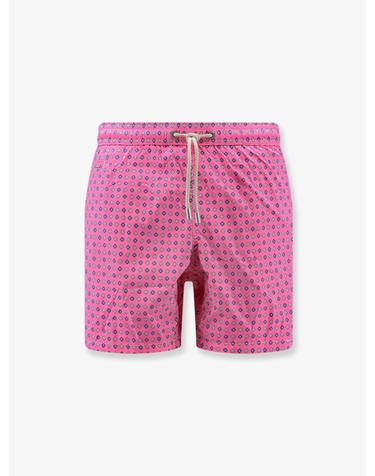 [해외직구][N85]엠씨투세인트바스 LIG0016 남성 수영복 스윔숏츠 비치웨어 MC2 SAINT BARTH Nylon swim shorts with an all over micro pattern