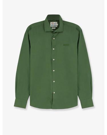 [해외직구][N85]엠씨투세인트바스 LCM0001 남성 셔츠 남방 MC2 SAINT BARTH Ice cotton shirt with embroidered logo on the front