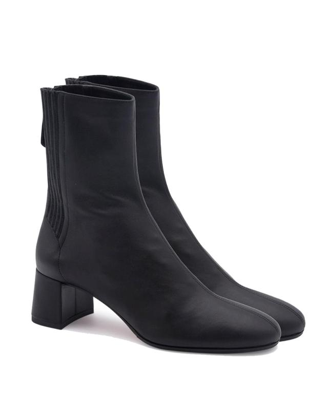 아쿠아주라 [해외직구][Q11]AQUAZZURA SHOMIDB0NAP000 여성 가죽부츠 BLACK LEATHER SAINT HONORE BOOTS 착용컷