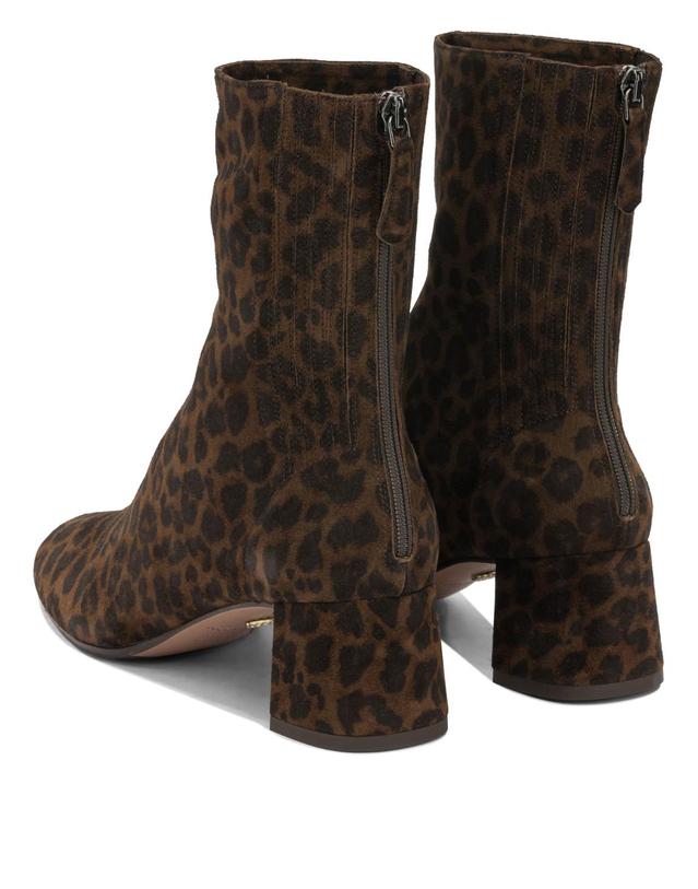 아쿠아주라 [해외직구][V90]Aquazzura SHOMIDB0PLDESP 여성 부츠 앵클부츠 Saint Honore 50 mm Ankle Boots with Zipper 착용컷