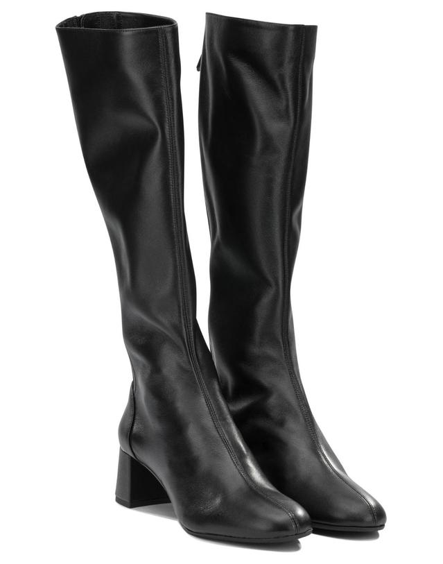 아쿠아주라 [해외직구][V90]Aquazzura SHOMIDB7NAP000 여성 부츠 앵클부츠 Saint Honore 50MM Knee High Boots 착용컷