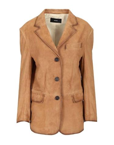 [해외직구][A94]ARMA 006L25605502OAK 여성 블레이저 자켓 ARMA ARMA Modena Suede Jacket