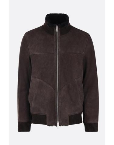 [해외직구][E32]ARMA 112G26603405IRON 남성 자켓 ARMA Arek bomber jacket in shearling