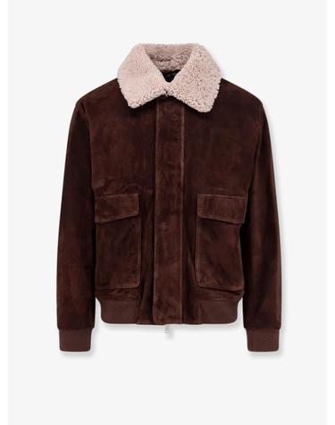 [해외직구][N85]ARMA 003G26602405 남성 자켓 블레이저 코트 패딩 ARMA Suede Jacket with fur collar